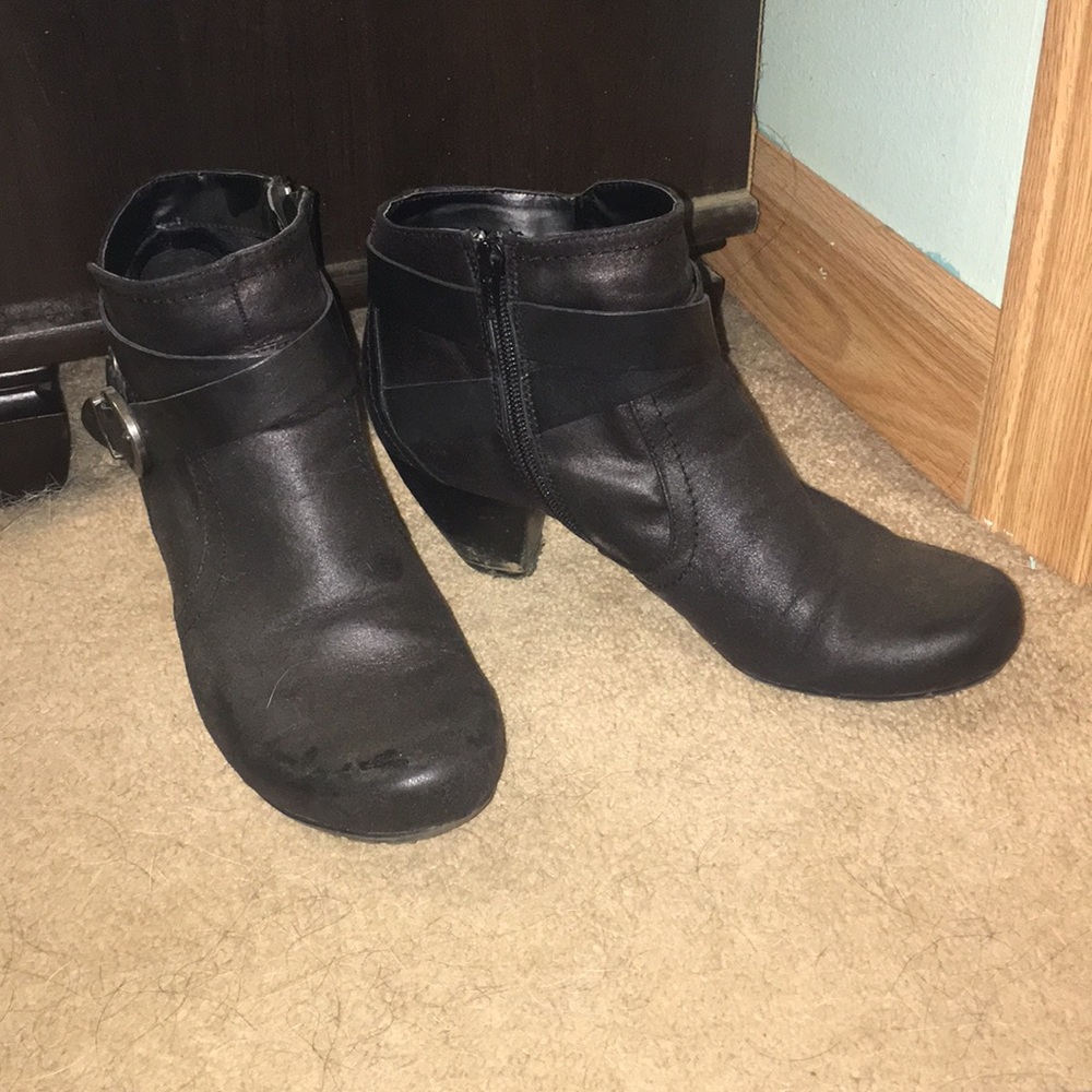 Black booties